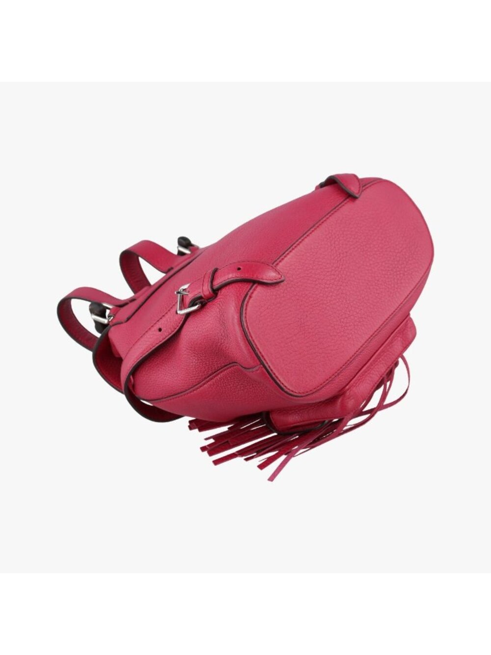 ★SOLD★ Gucci Bamboo Red Leather Backpack - Picture 7 of 15